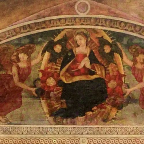 Lunetta della Madonna in Gloria
