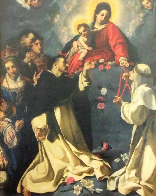 Madonna del Rosario di Jacopo Vignali