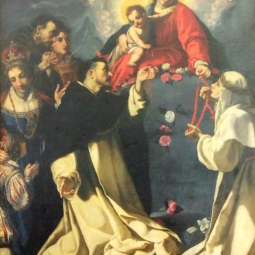 Madonna del Rosario di Jacopo Vignali